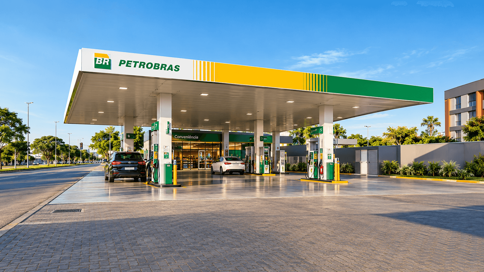 Posto Petrobras da Rede Aqui